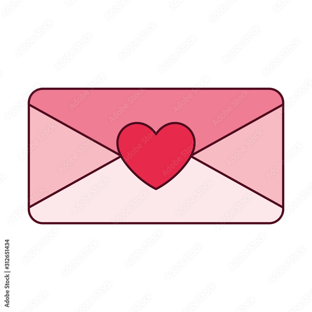 Isolated love card vector design Isolated love card vector design