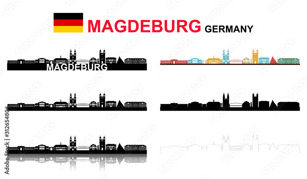 Magdeburg großes Set