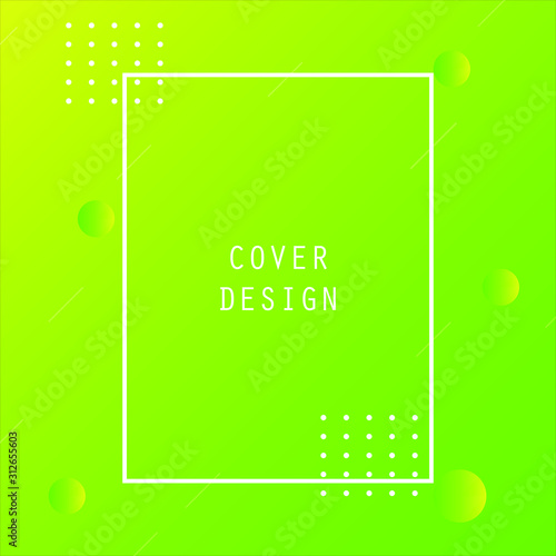Abstract Minimal Geometric Vector Multicolored Background With Shadow, dots and lines. Dynamic shapes composition. Eps 10 vector