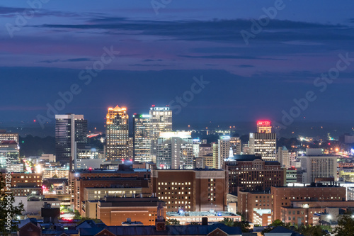 Birmingham, Alabama City Skyline
