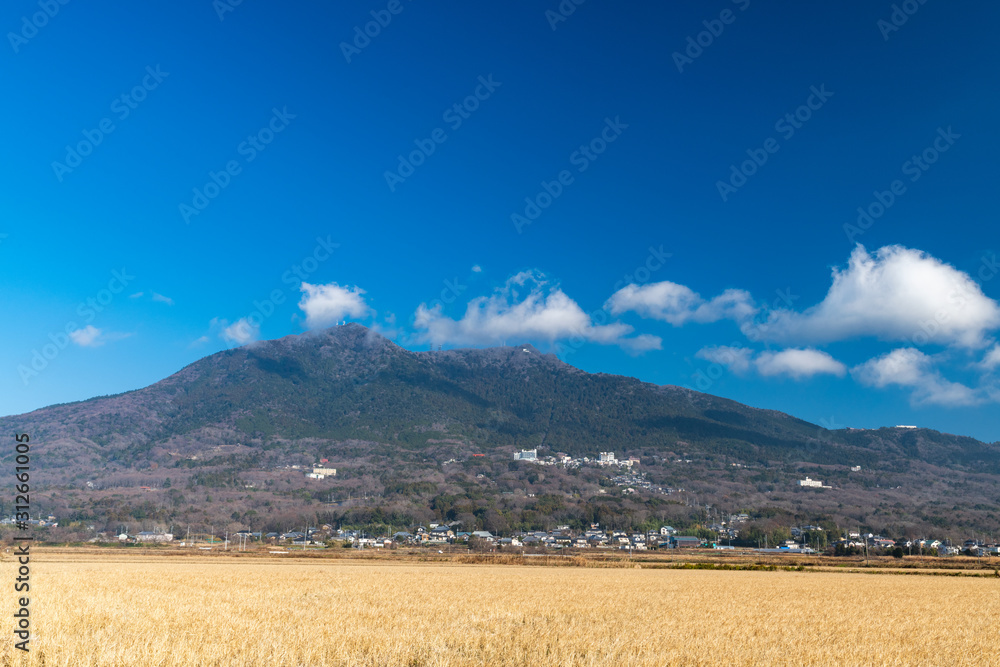 筑波山冬 筑波山冬