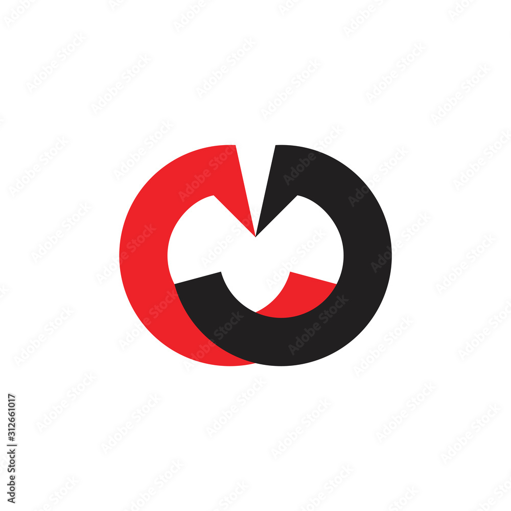 letter jm abstract logo vector letter jm abstract logo vector