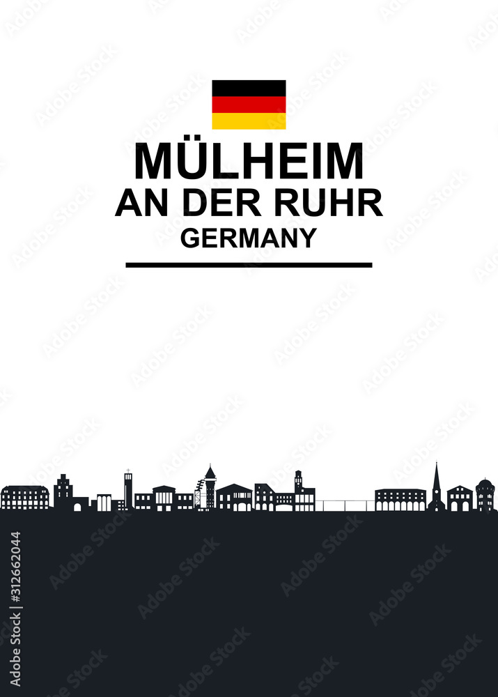 Mülheim an der Ruhr Skyline