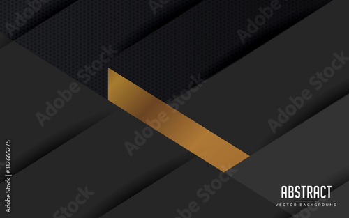 abstract background geometric black and grey color modern design