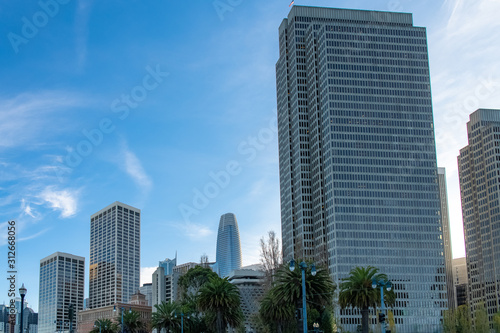 San Francisco, downtown, modern skyline in the center © Pascale Gueret