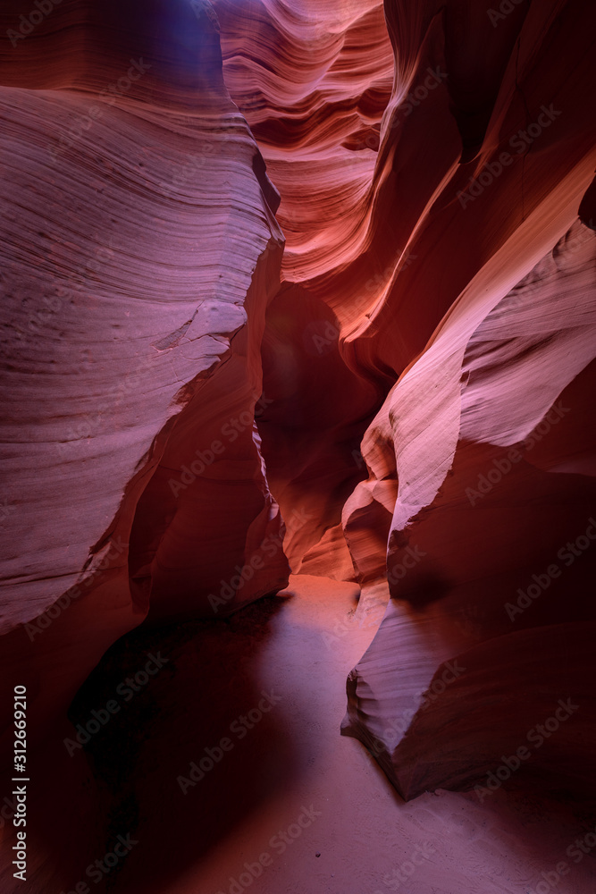 Antelope Canyon X Slot Canyon in Navajo Nation Reservation near Page in Arizona Antelope Canyon X Slot Canyon in Navajo Nation Reservation near Page in Arizona