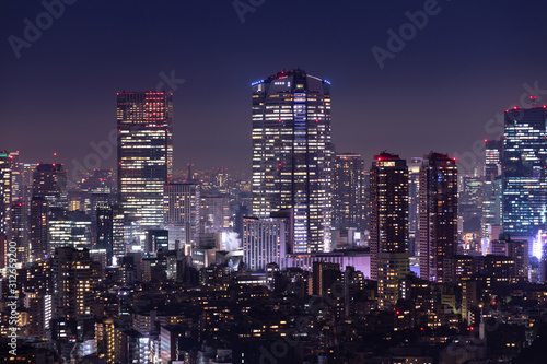 美しい東京の夜景 © 英敏 松本