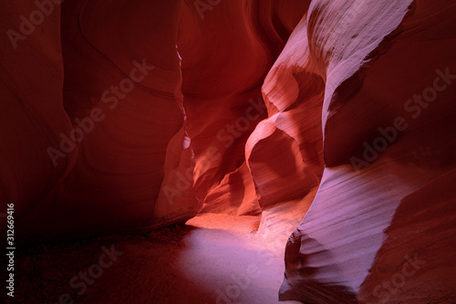 Antelope Canyon X Slot Canyon in Navajo Nation Reservation near Page in Arizona