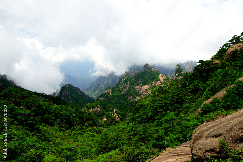 Mountain Huang, China, summer