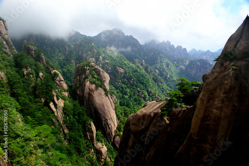 Mountain Huang, China, summer