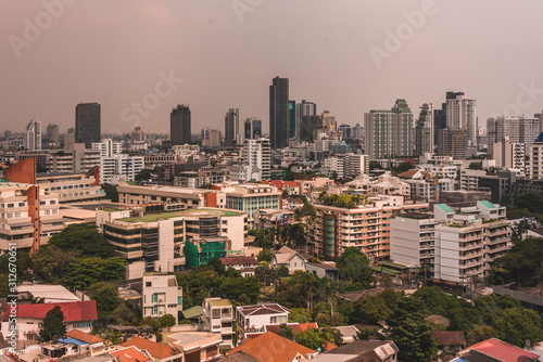 Cityscape view in Bangkok, Thailand © jonbilous