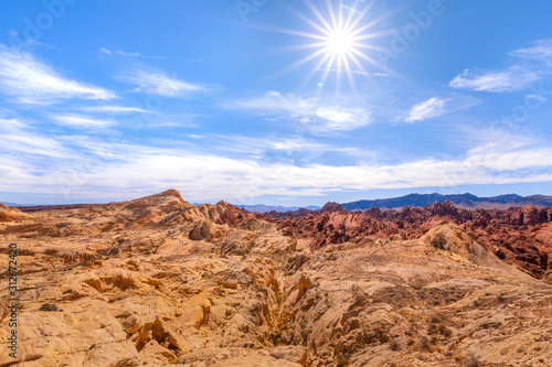 Fire Canyon at Valley of Fire in Nevada