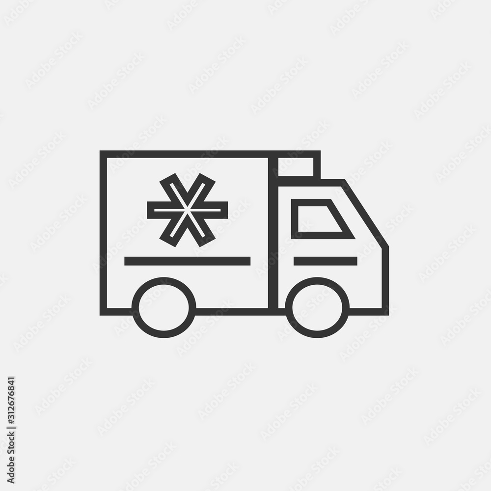 ambulance icon vector for web and graphic design ambulance icon vector for web and graphic design