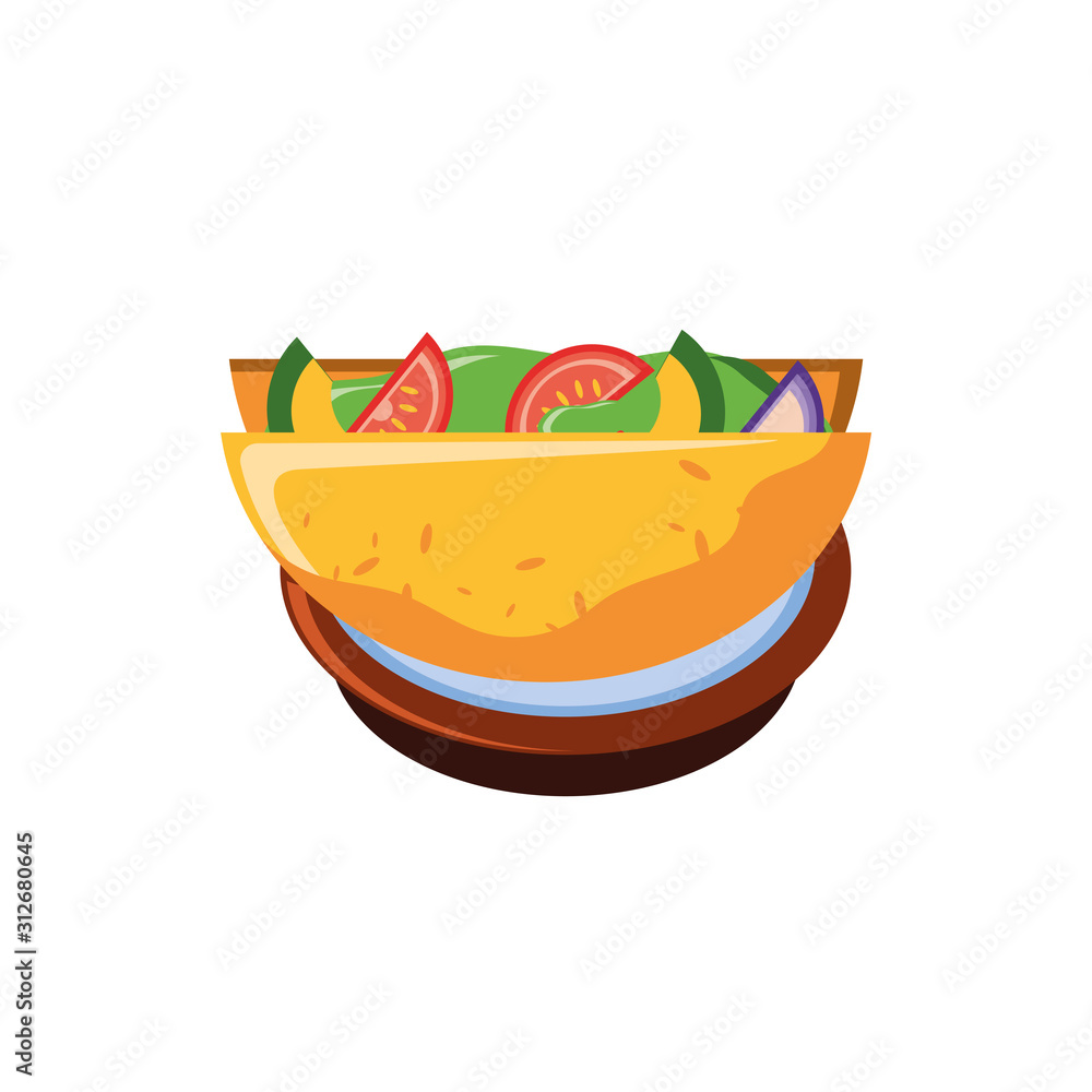 delicious taco , typical Mexican food delicious taco , typical Mexican food