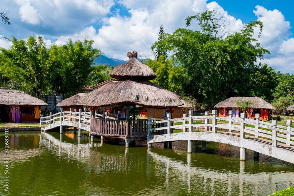 2019, November 21st, Santichon Village, Pai, Mae Hong Son, Thailand. 2019, November 21st, Santichon Village, Pai, Mae Hong Son, Thailand.