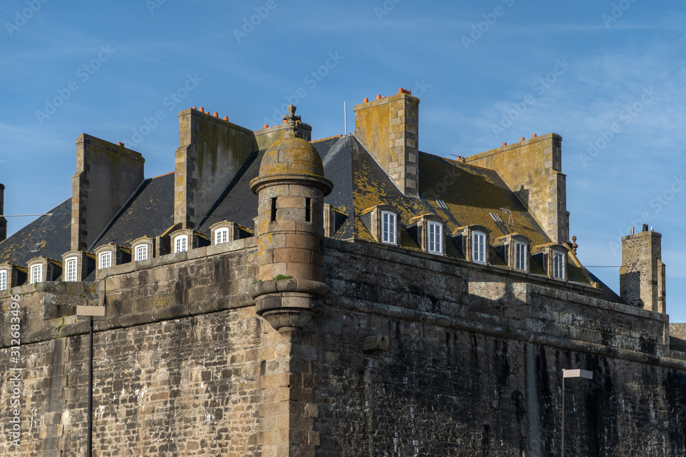 Saint-Malo in der Bretagne Frankreich