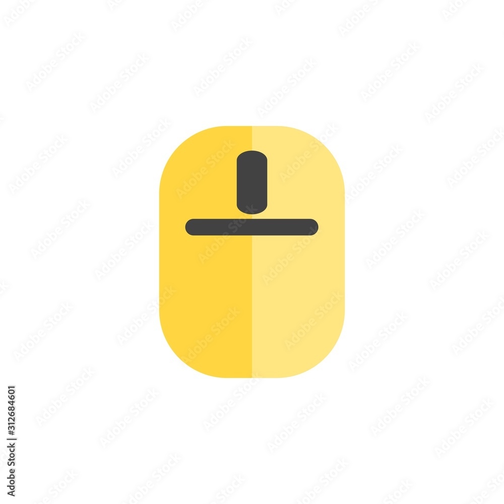 mouse icon flat style, scroll icon, computer input device, logo and presentation template mouse icon flat style, scroll icon, computer input device, logo and presentation template