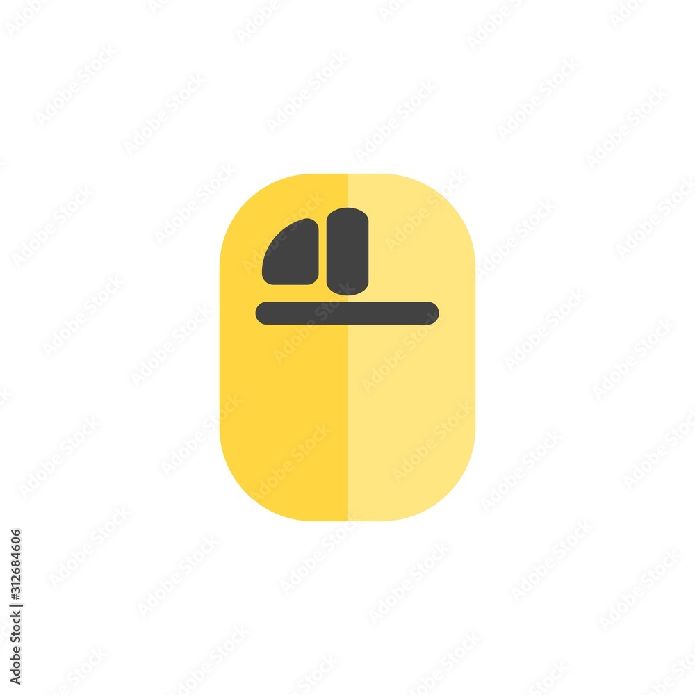 mouse icon flat style, left click, scroll icon, computer input device, logo and presentation template mouse icon flat style, left click, scroll icon, computer input device, logo and presentation template