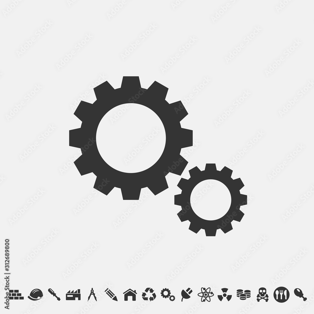 gear icon vector for web and graphic design gear icon vector for web and graphic design