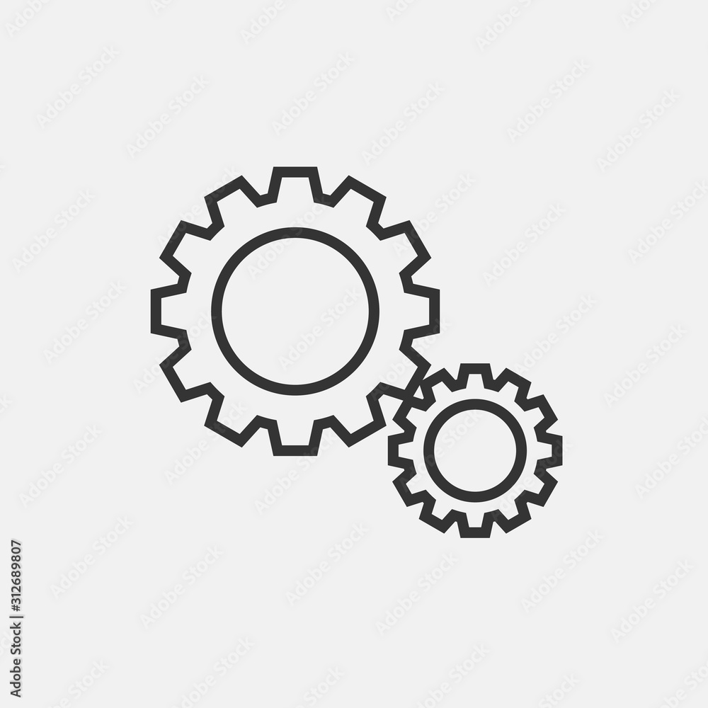 gear icon vector for web and graphic design gear icon vector for web and graphic design