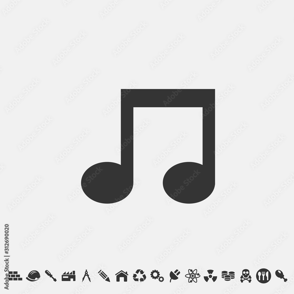 music icon vector for web and graphic design music icon vector for web and graphic design
