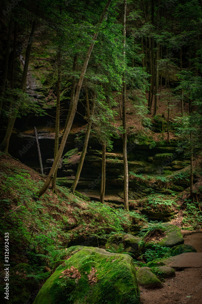 Fototapeta premium Hocking Hills Conkle's Hollow Gorge