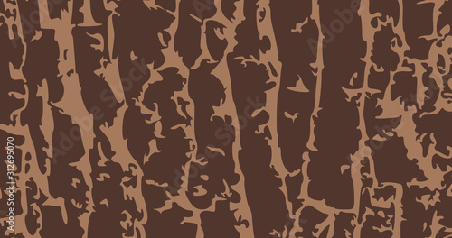 tree bark structure, grunge wood texture. vector illustration.
