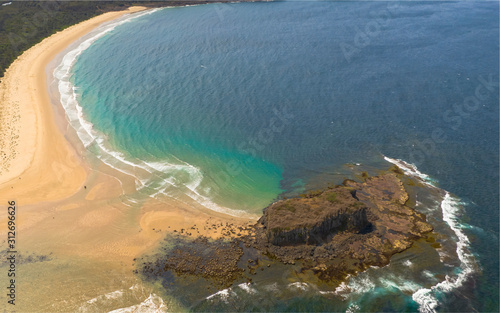 Stack Island off Minnamurra Beach photo