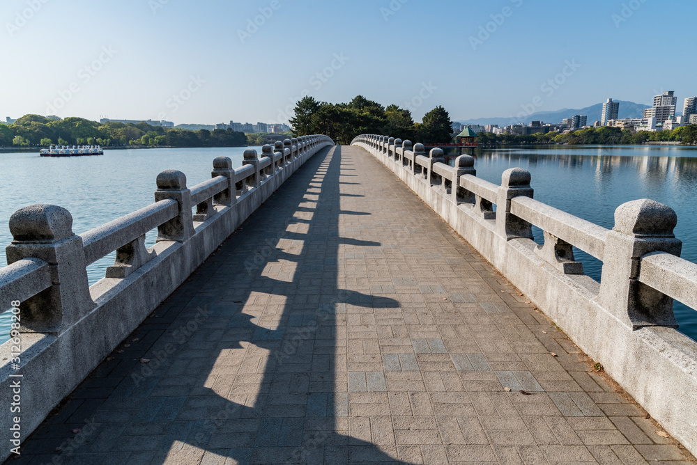 大濠公園観月橋