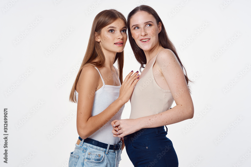 two young women two young women