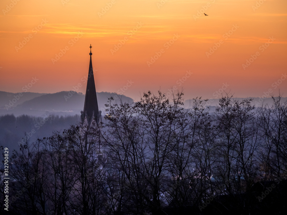 Fototapeta premium Steeple Dusk
