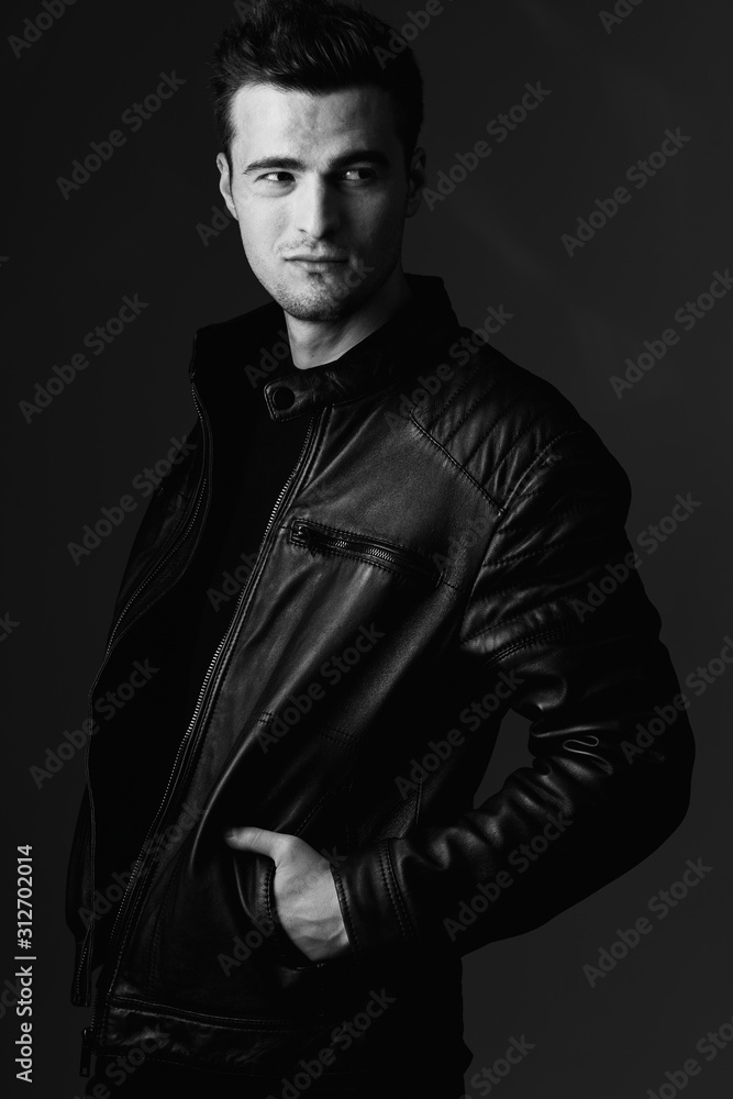 portrait of young man portrait of young man