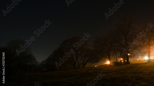 2019 New Years Firework over London seen from Alexandra Palace. photo