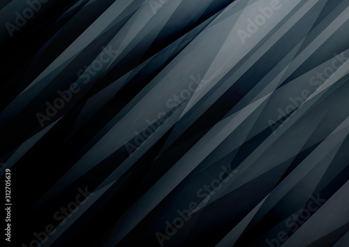 Abstract black vector background with stripes