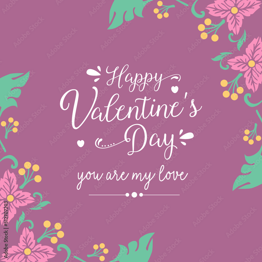 Unique Shape pattern of leaf and floral, for happy valentine elegant invitation card wallpaper design. Vector Unique Shape pattern of leaf and floral, for happy valentine elegant invitation card wallpaper design. Vector