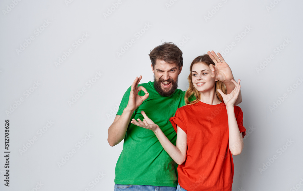 man and woman man and woman