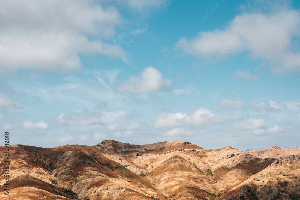 Fototapeta premium Hills near Malibu, California