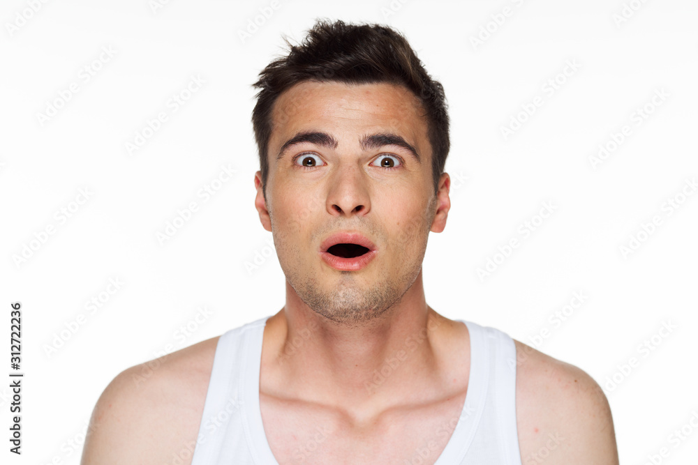 Obraz premium portret młodego mężczyzny