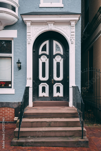 Interesting door in Harrisburg  Pennsylvania