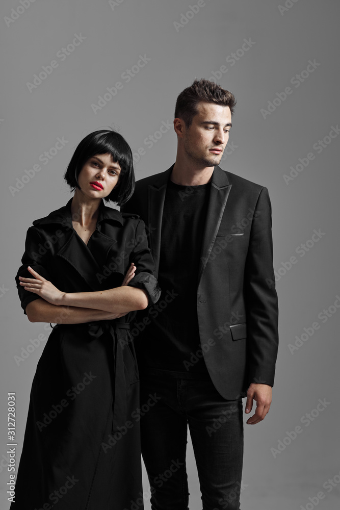 man and woman man and woman