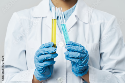 doctor with syringe in hand