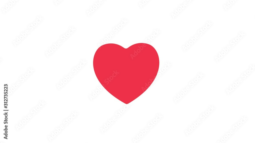 motion graphic video The heart beats like love that is being filled little by little on Valentine's Day. motion graphic video The heart beats like love that is being filled little by little on Valentine's Day.