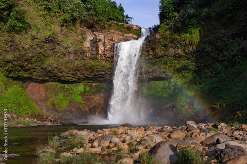 Tad E-Tu waterfall Lao