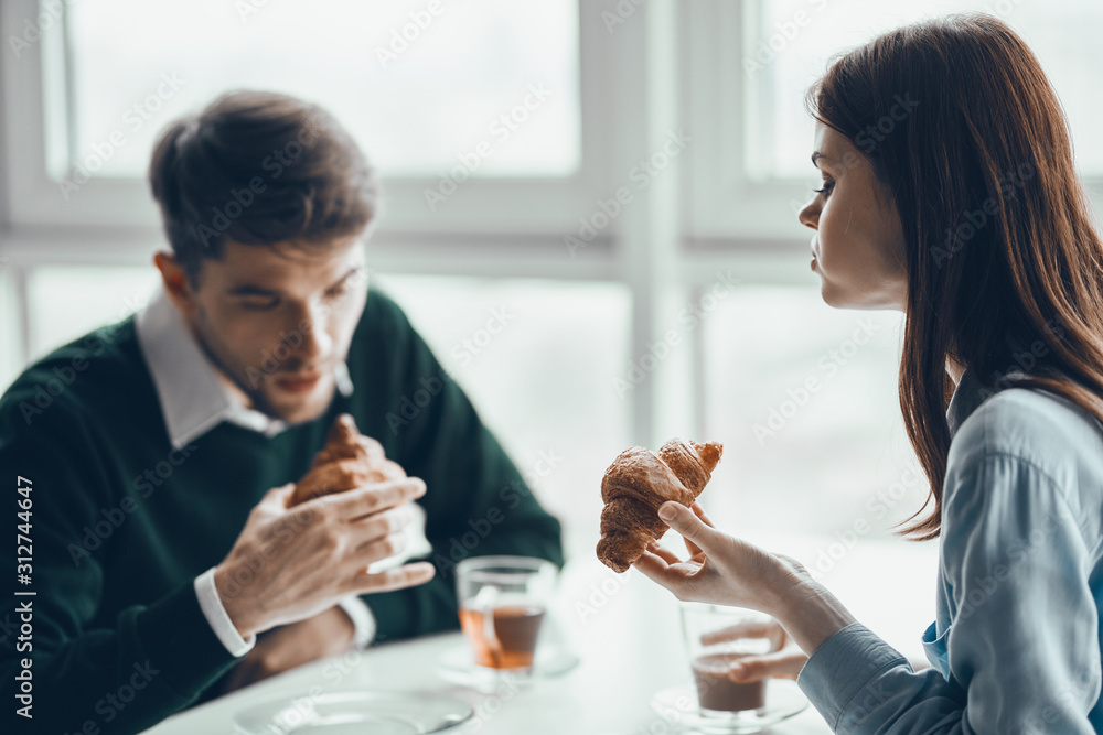 couple having dinner in restaurant couple having dinner in restaurant