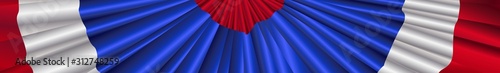 Red White And Blue Ribbon Banner