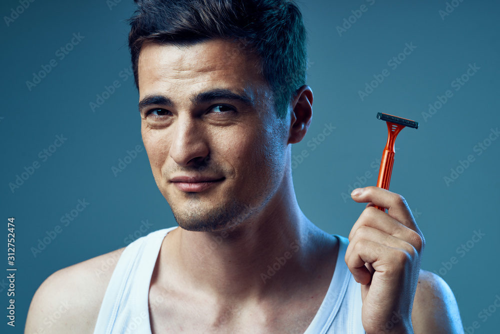 young man with a hammer young man with a hammer
