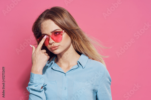 portrait of young woman in glasses © SHOTPRIME STUDIO