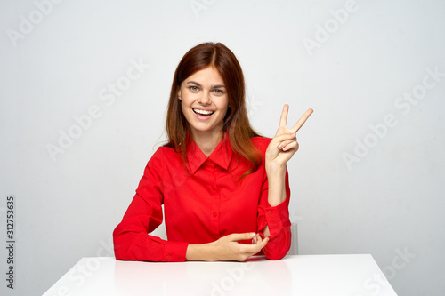 young girl with book