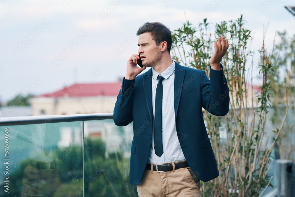 businessman on the phone businessman on the phone