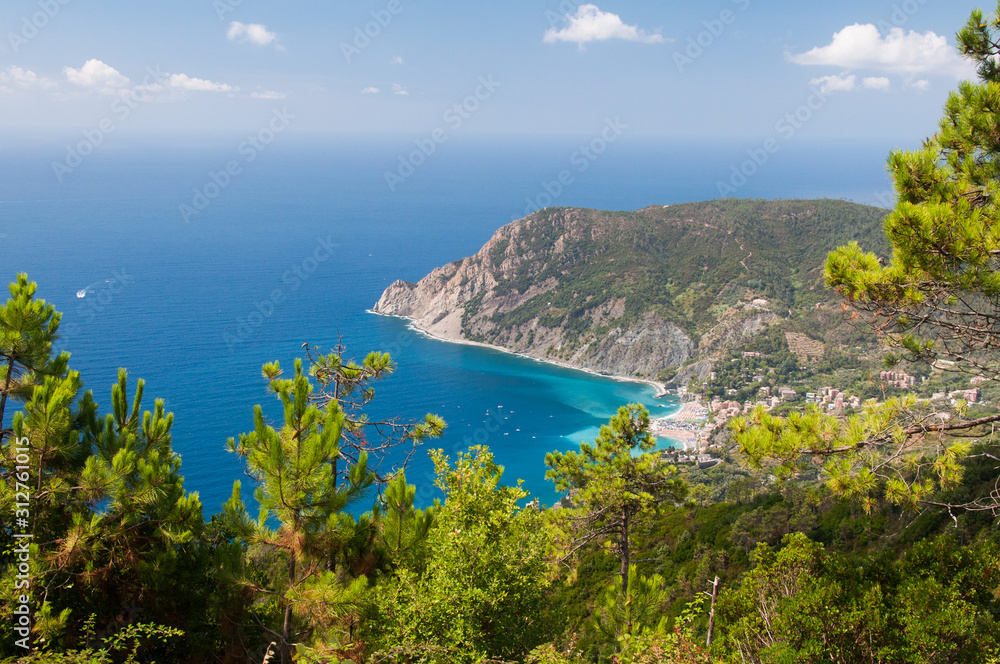 Obraz premium Coast of the Italian riviera 